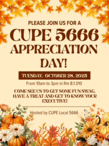 CUPE Day! @ Brockville General Hospital Room B.1.010